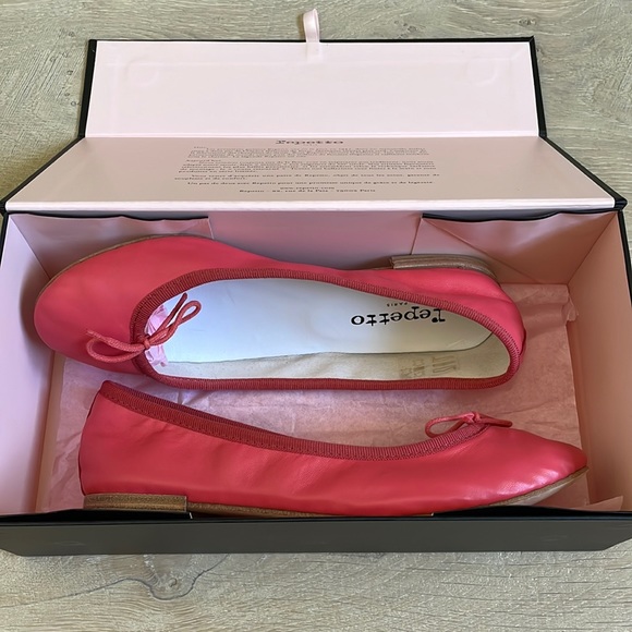 NWT Pink Repetto Cendrillon Ballerinas. Size 36.5. - Picture 5 of 7